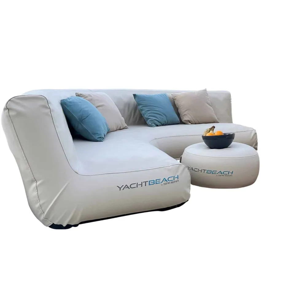 YACHTBEACH inflatable sofa with cushions