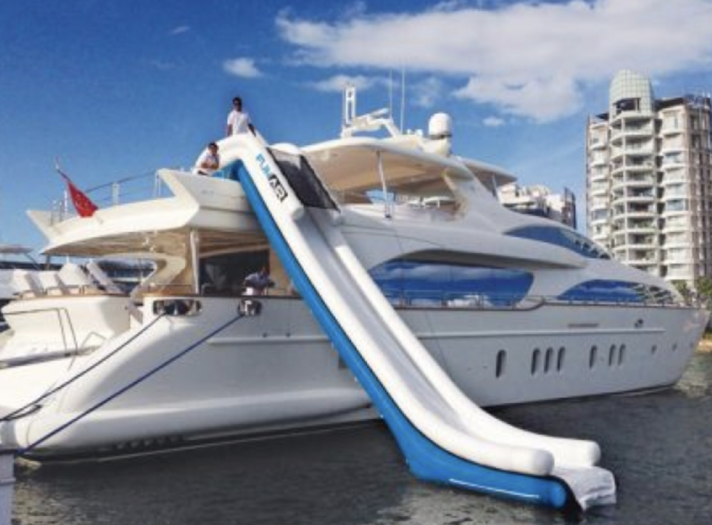 Yacht slide