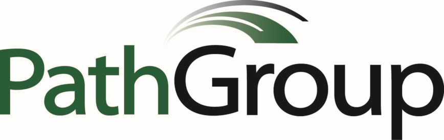 PathGroup logo with stylized green and black arcs above the text.