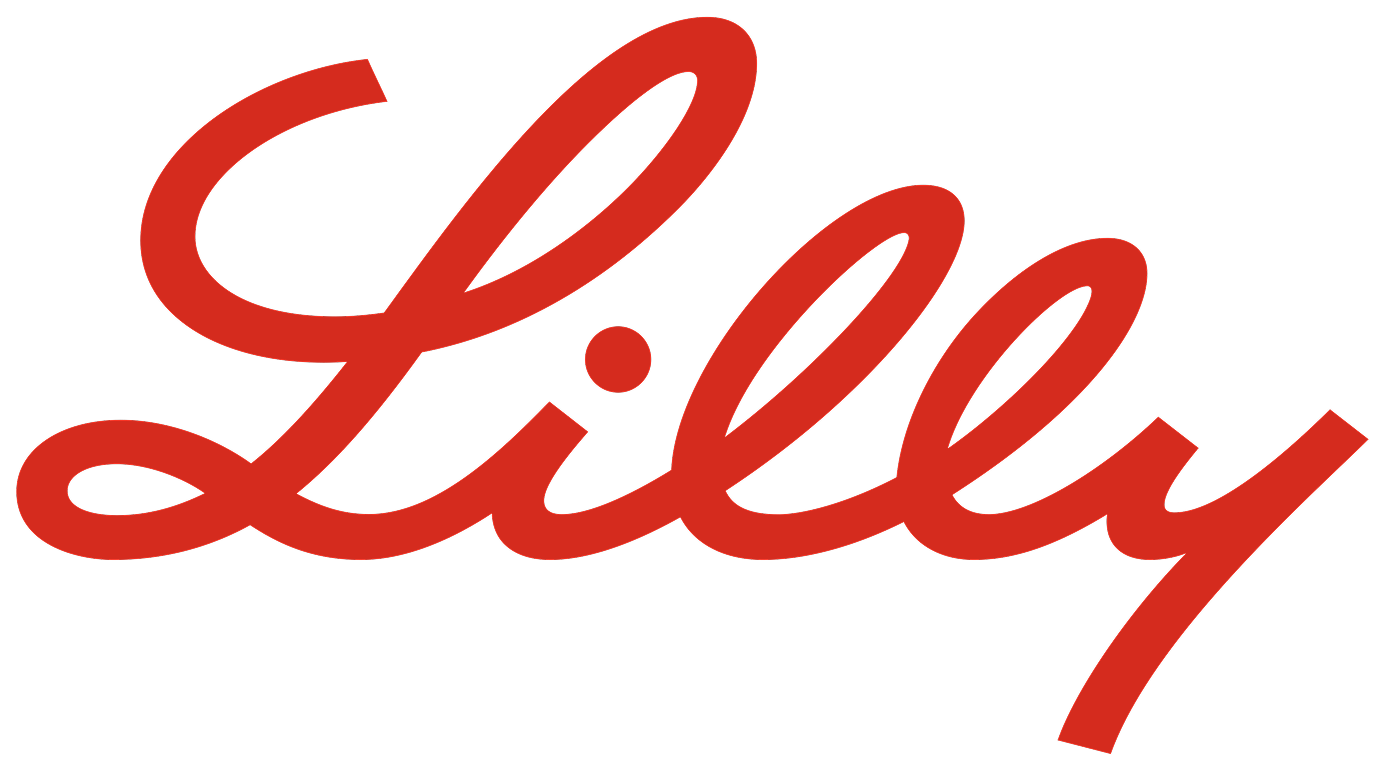 Red cursive text spelling Lilly against a transparent background.