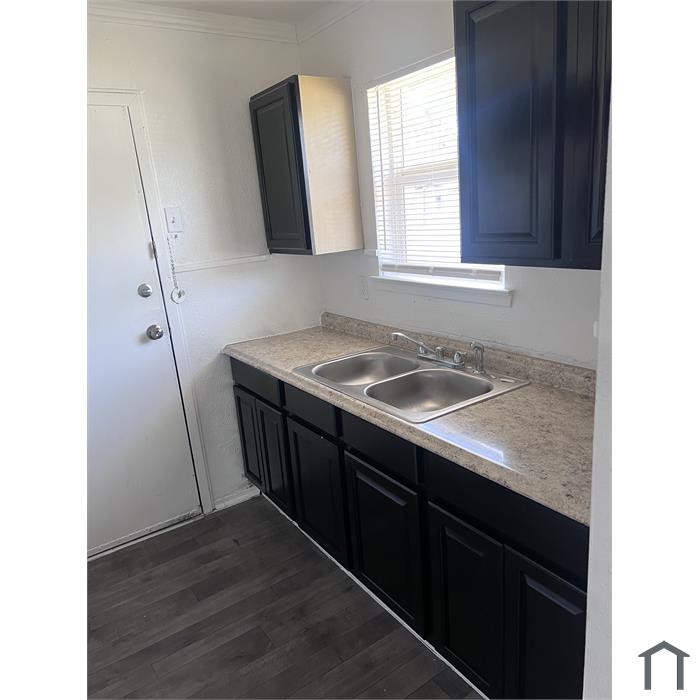 Kitchen counter and sink