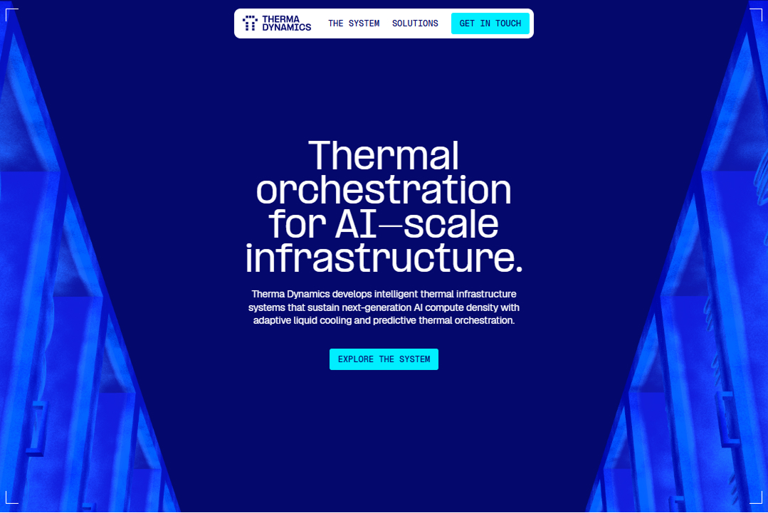 Therma Dynamics - Webflow + ThreeJS concept thumbnail