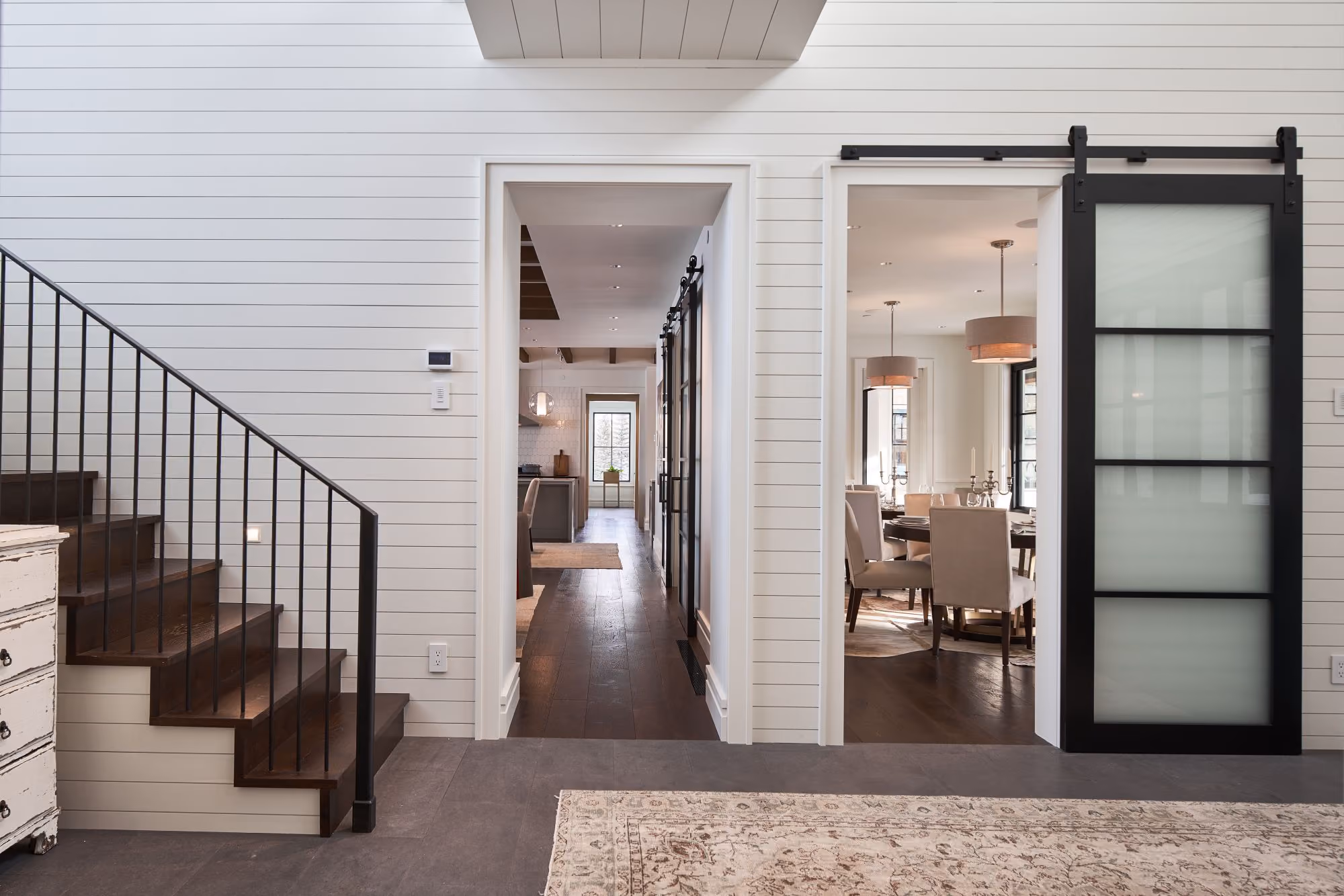 Entry area in farm house