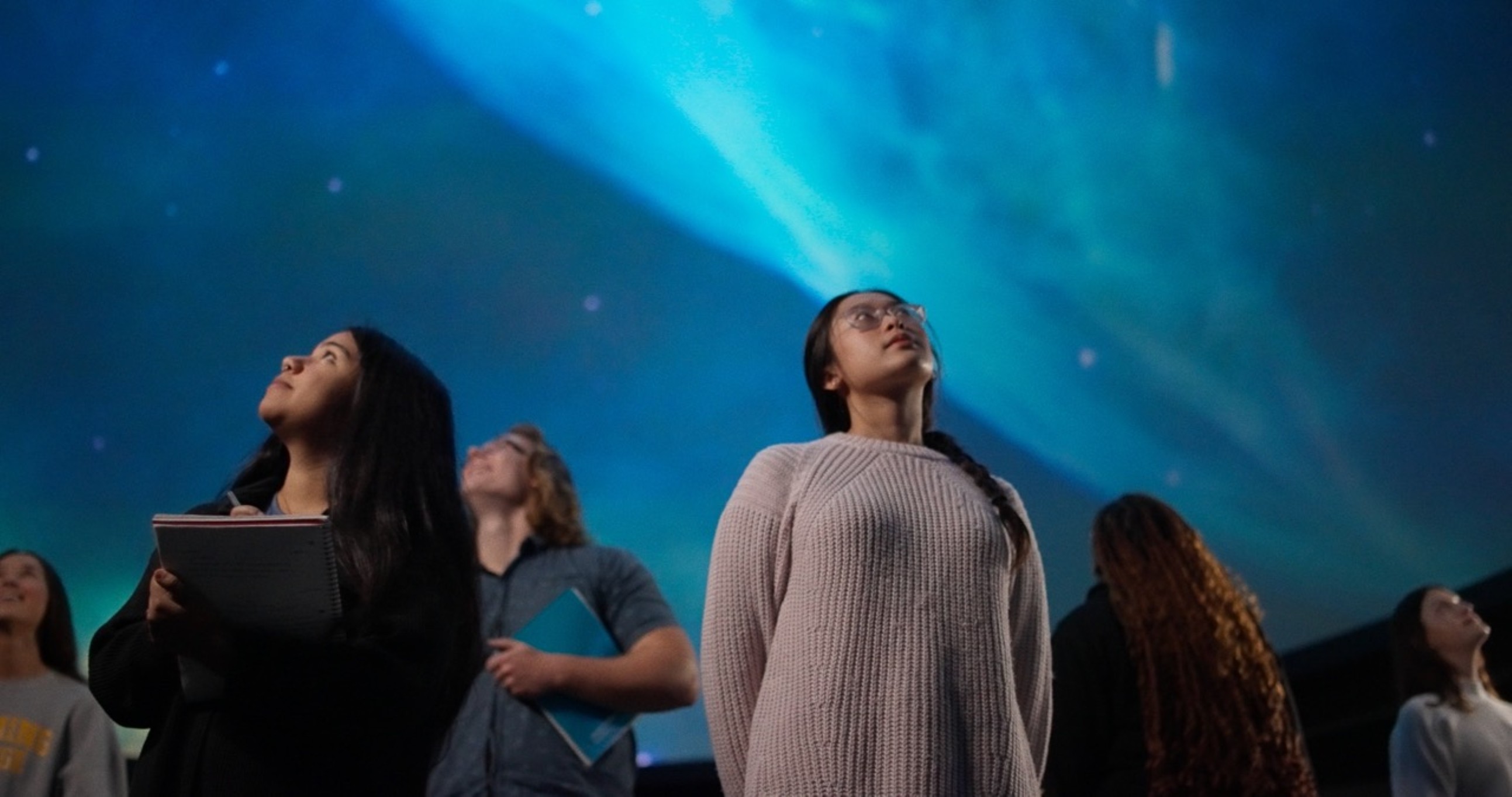 Still from the Lycoming College brand anthem film