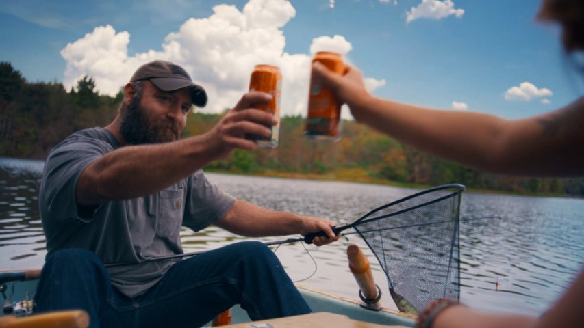 Fishing trip on the water