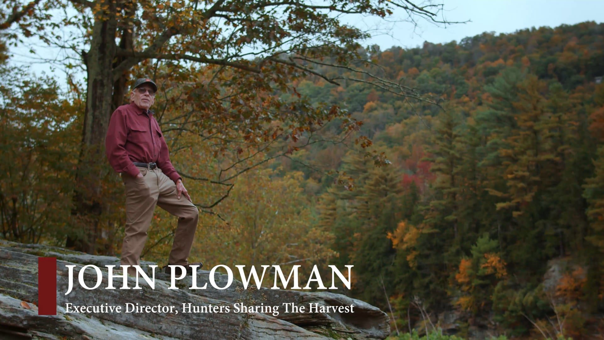 John Plowman of Hunters Sharing The Harvest in the Energy Transfer series