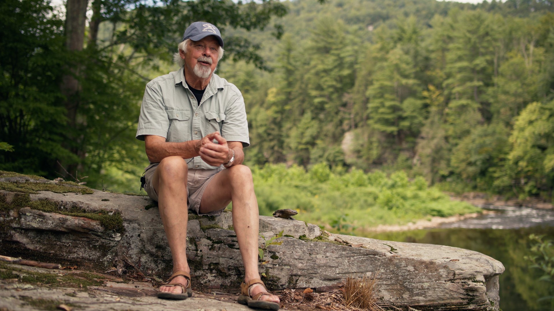 A local voice by the river in the Hellbender film