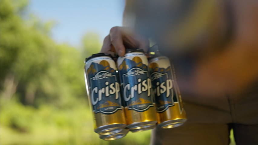 New Trail Crisp end card, From the Mountains of Pennsylvania