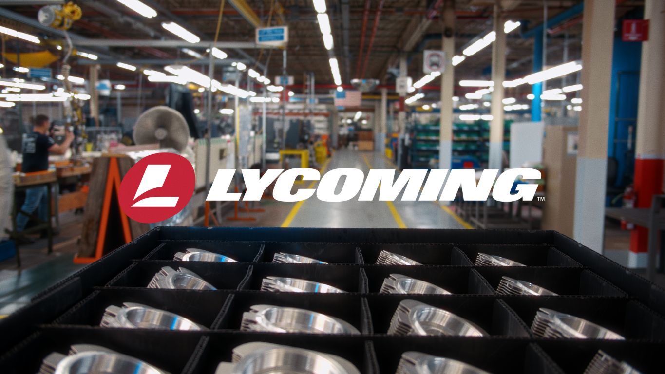Lycoming Engines Made in the USA brand film still