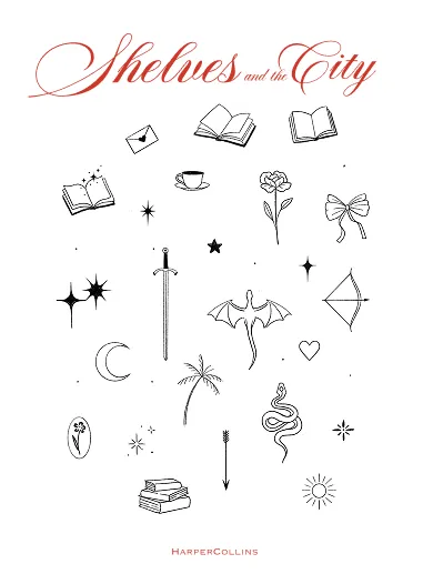 Custom flash tattoo sheet designed for a Tattoo Popups event.