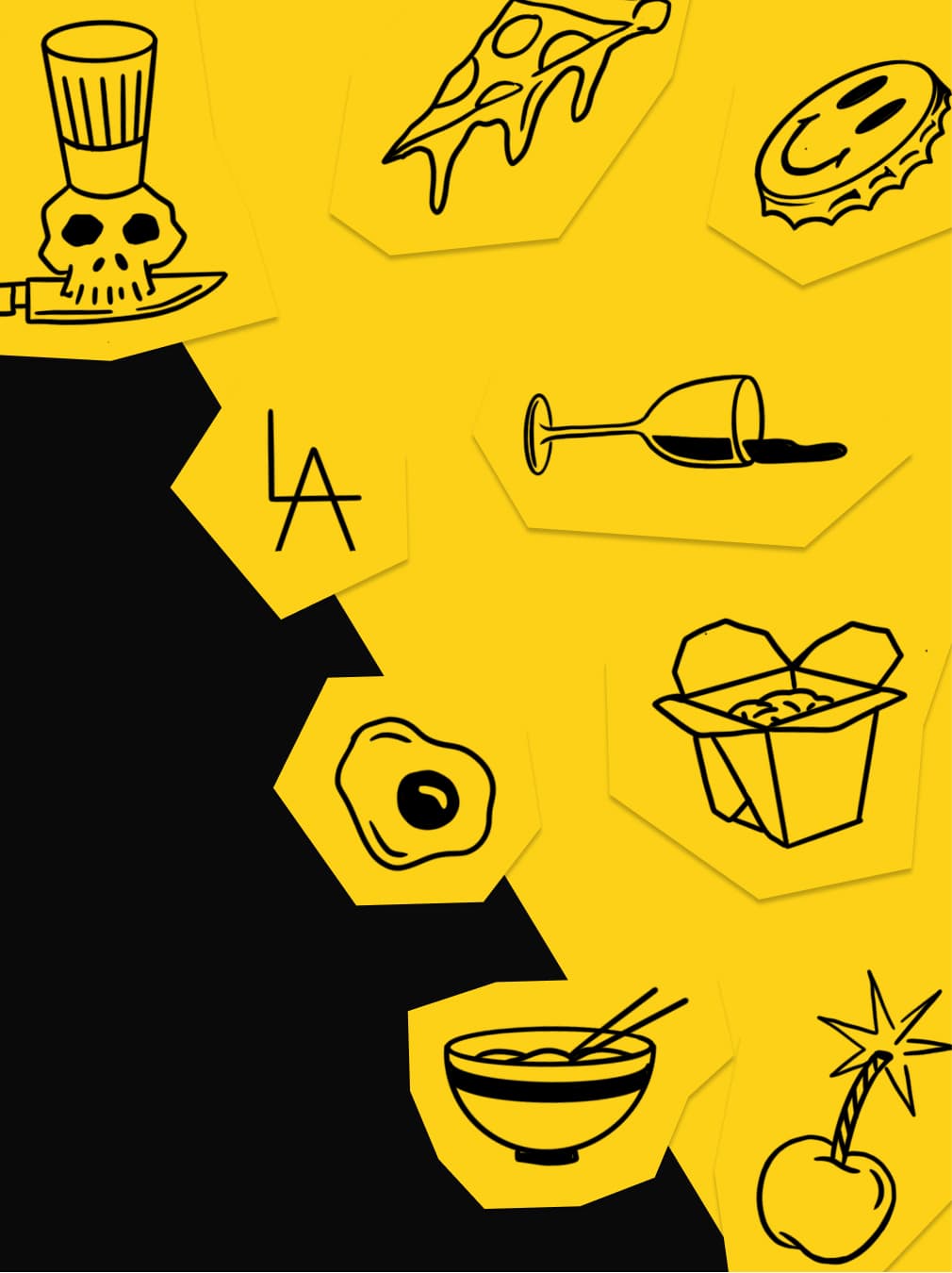 Custom flash tattoo sheet created for a Tattoo Popups client event.