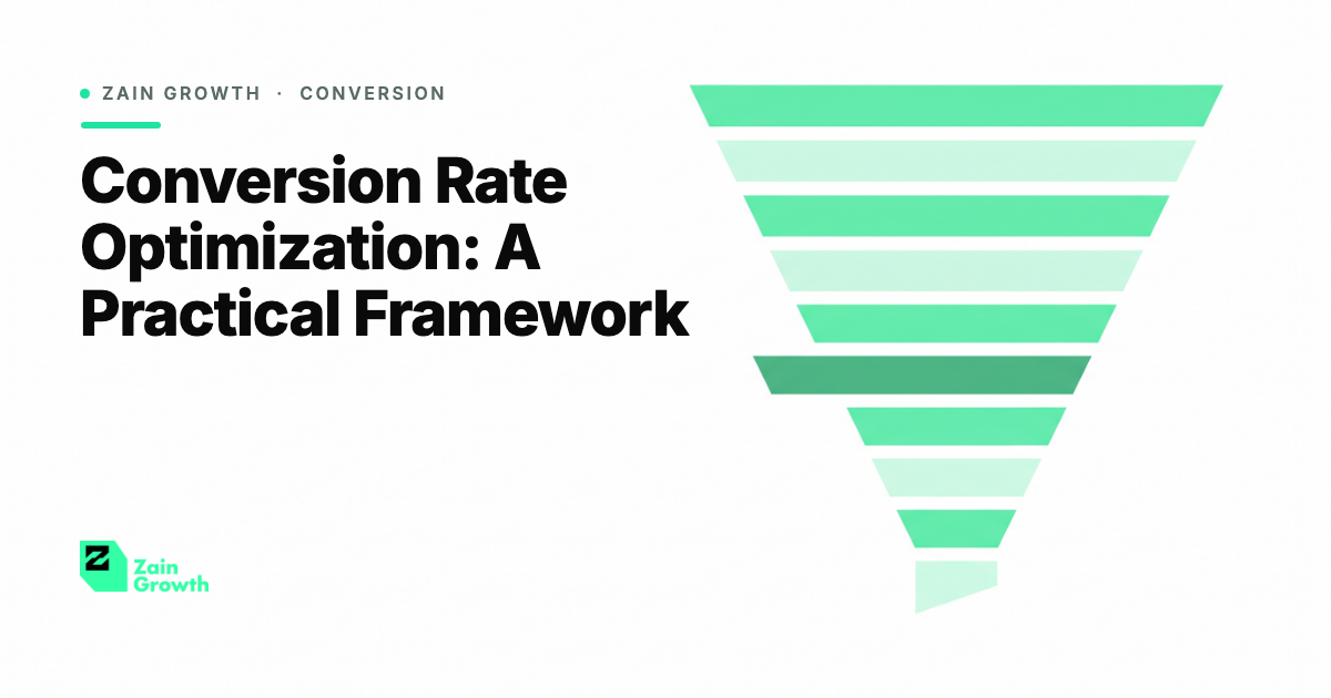 Marketing measurement framework