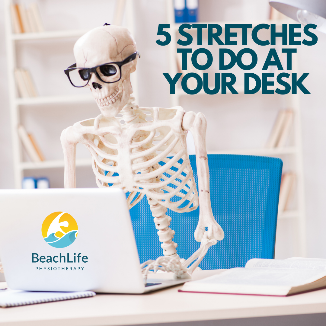 Featured image for 5 stretches to do at your desk