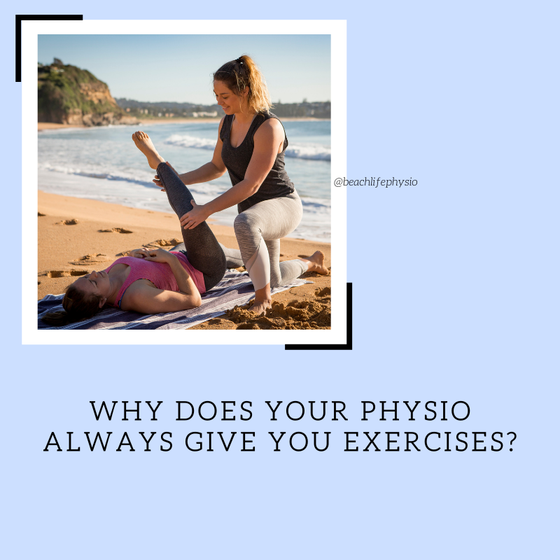 Featured image for Why Does Your Physio Always Give You Exercises?