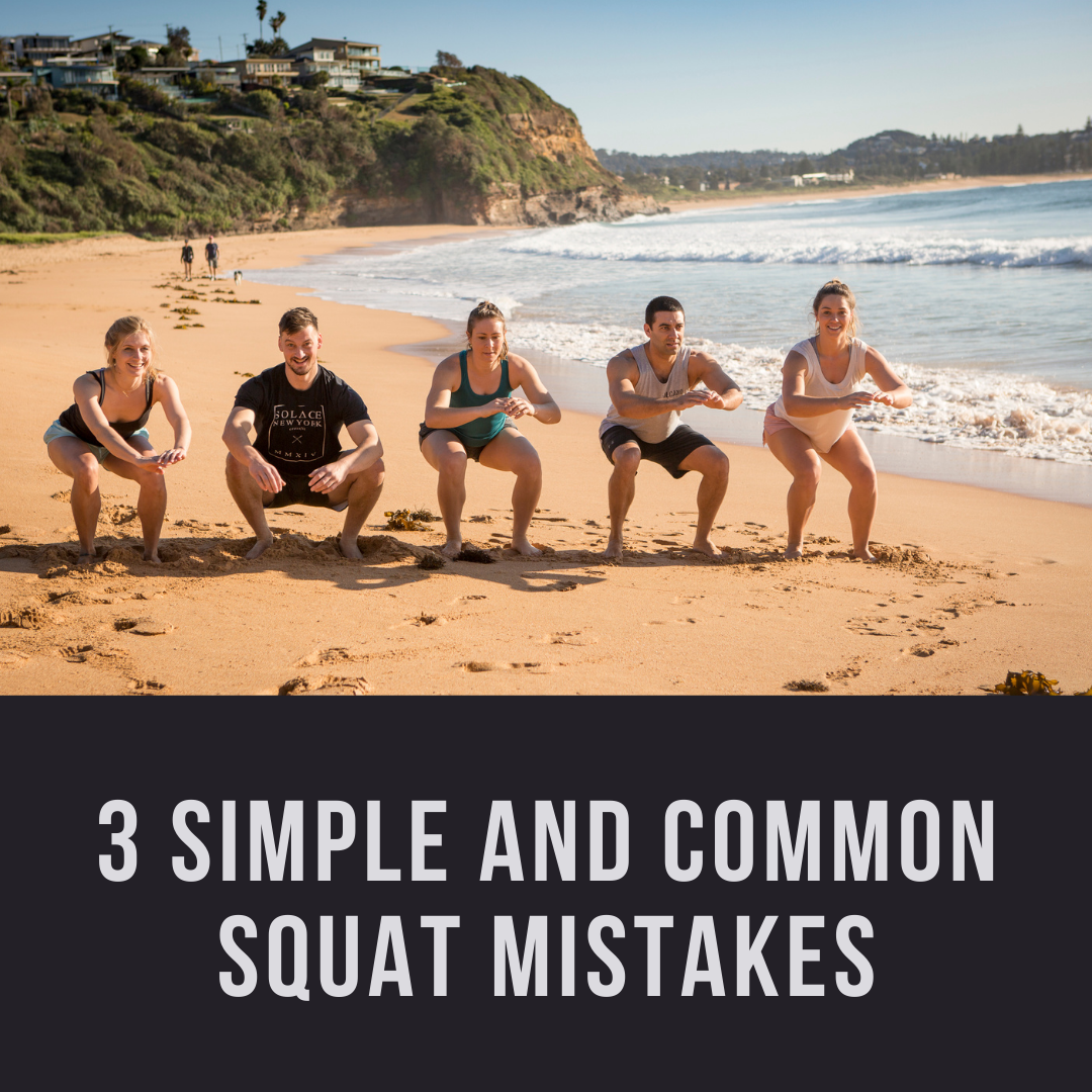 Featured image for 3 Simple & Common Squat Mistakes