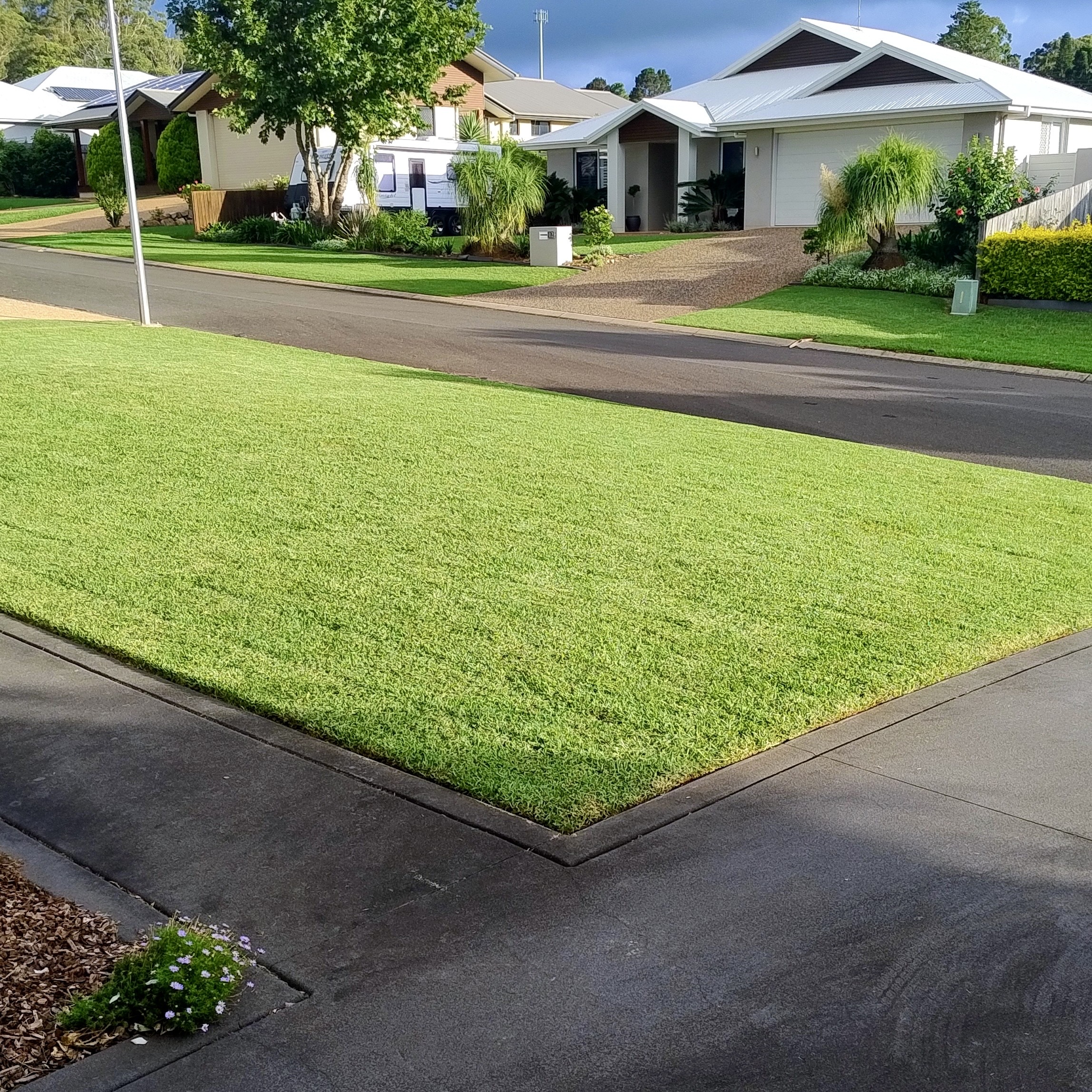 landscaping service setting