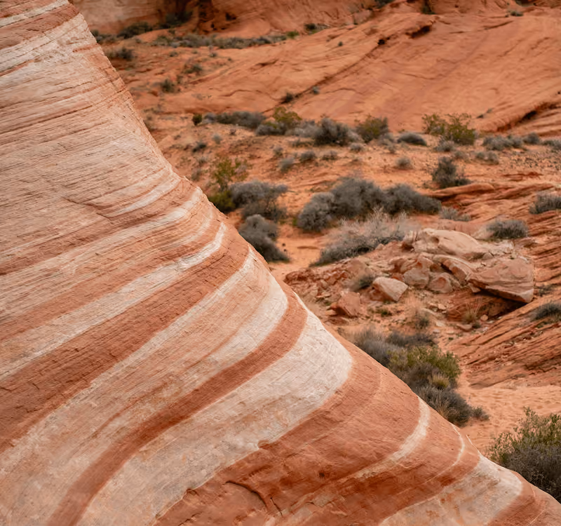 coloured rock