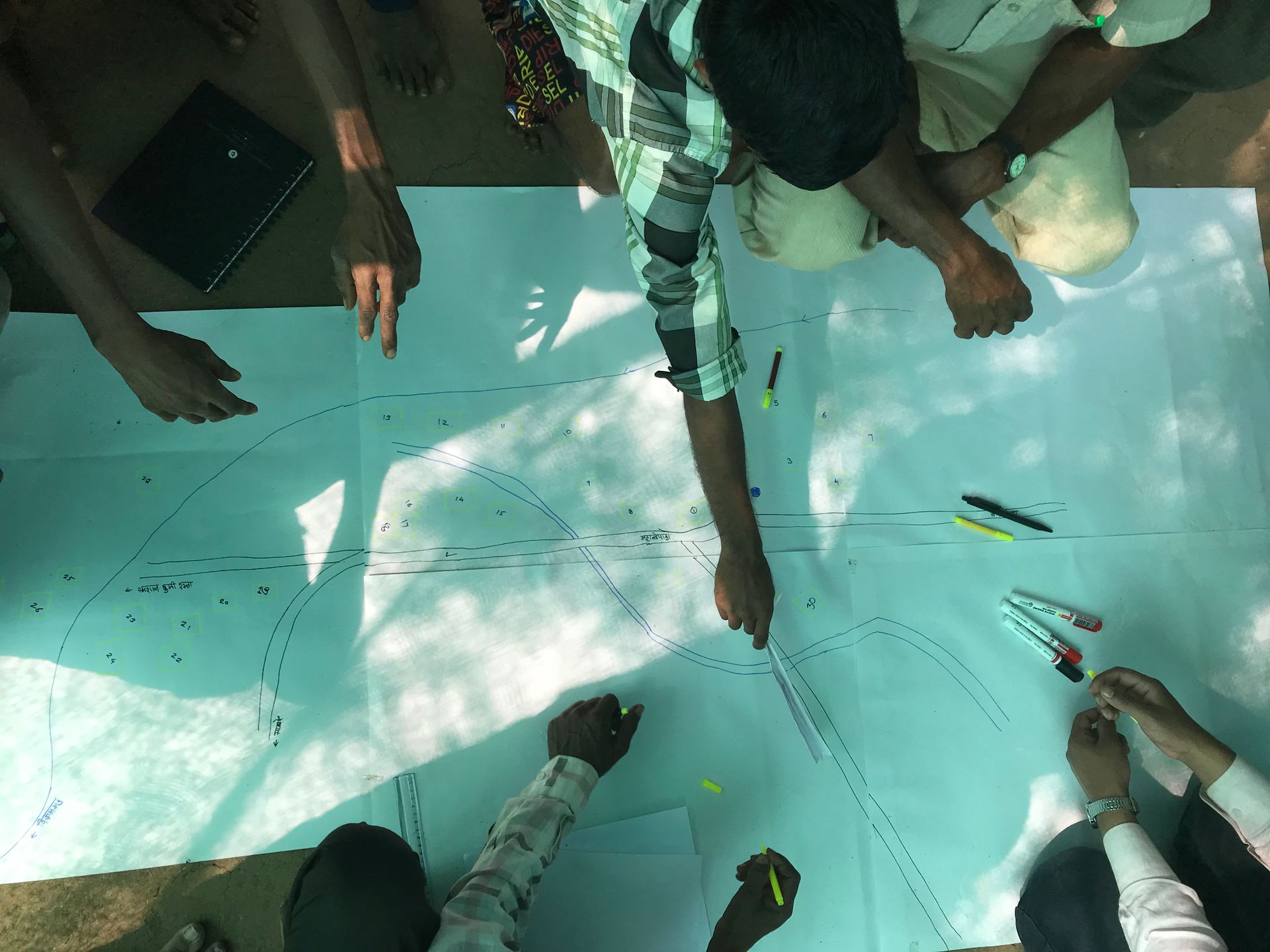 people having a meeting