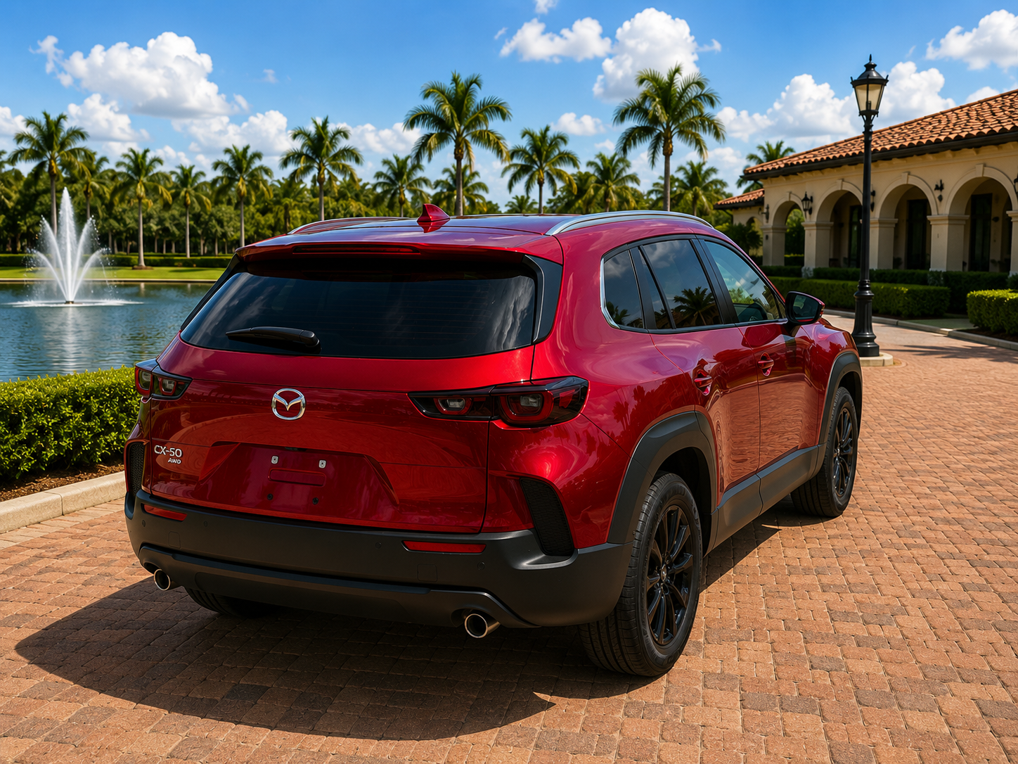 2026 Mazda CX50 For sale Like New, Fleet Lease Outlet, Orlando, FL Back Right of Car