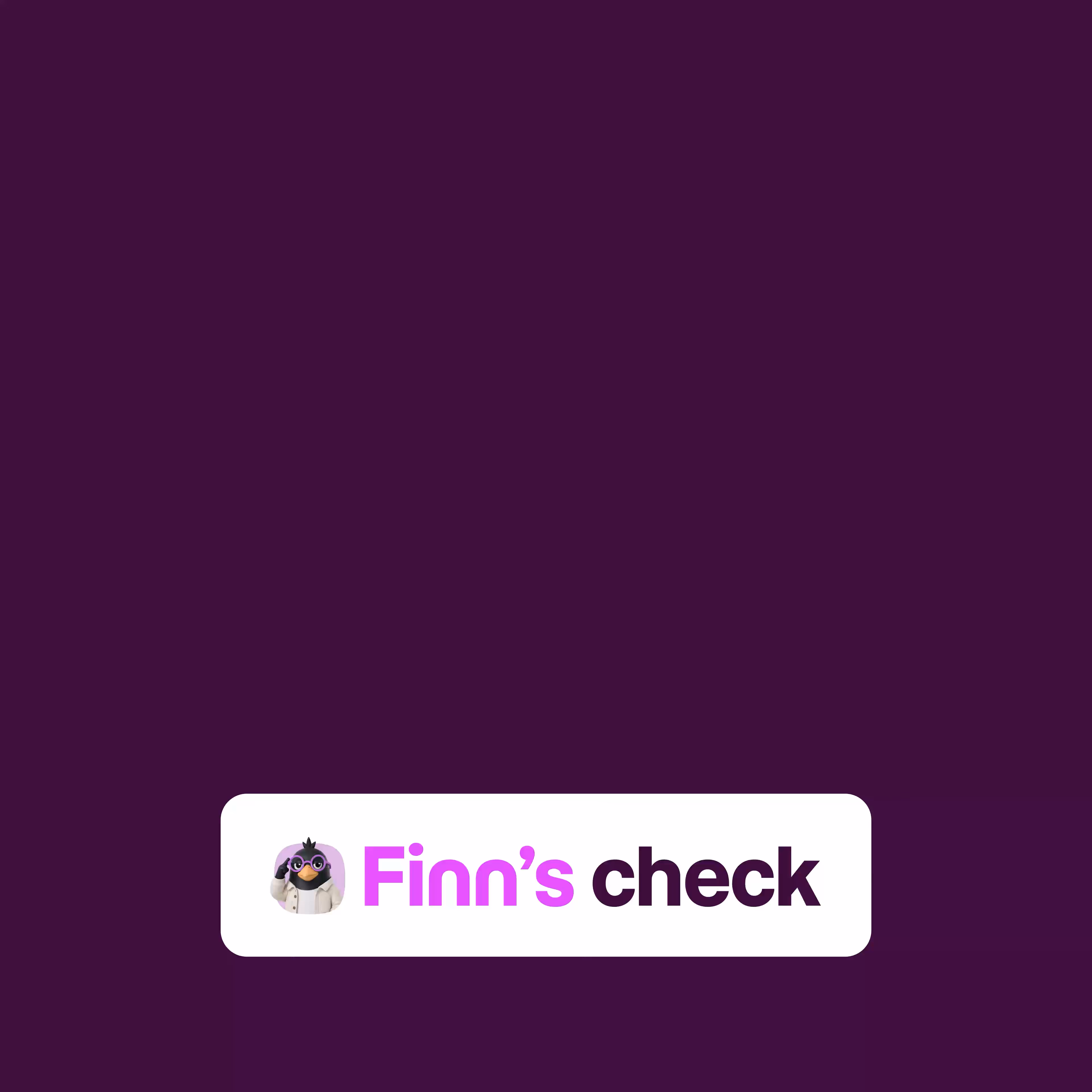 Finn checkt je financiële gezondheid