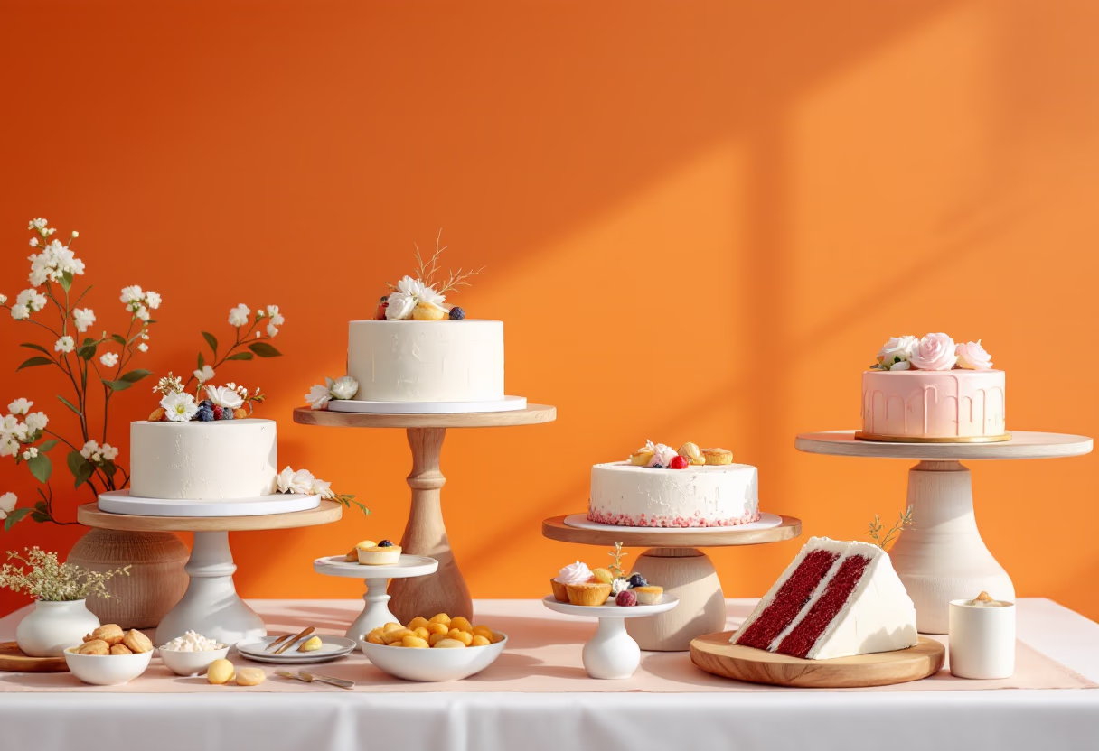 image of wedding catering display