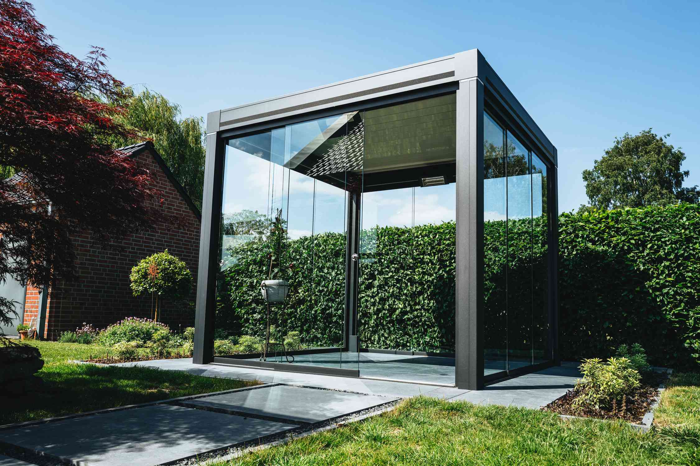 Glasoase Privatgarten