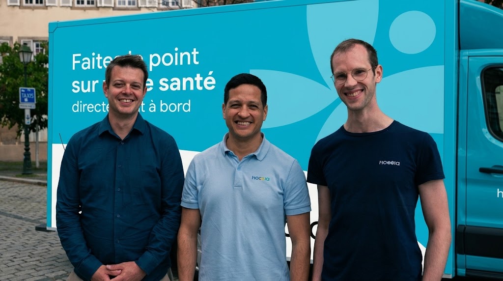 Les cofondateurs d'Hocoia