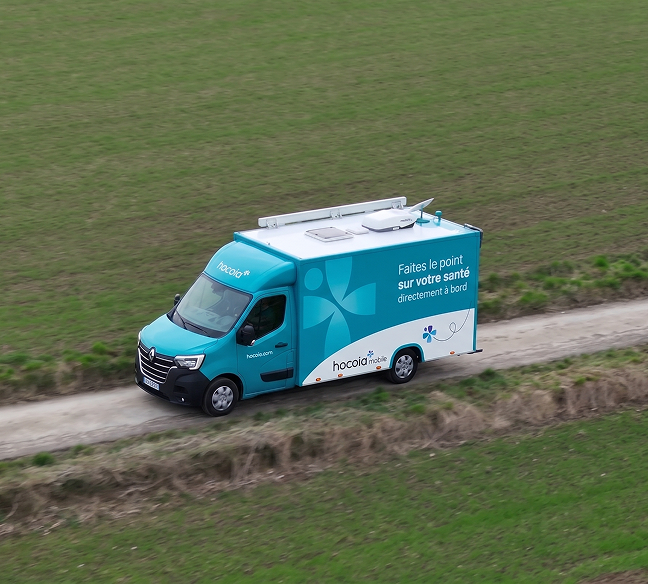 MédicoBus déployé sur le site d'une entreprise