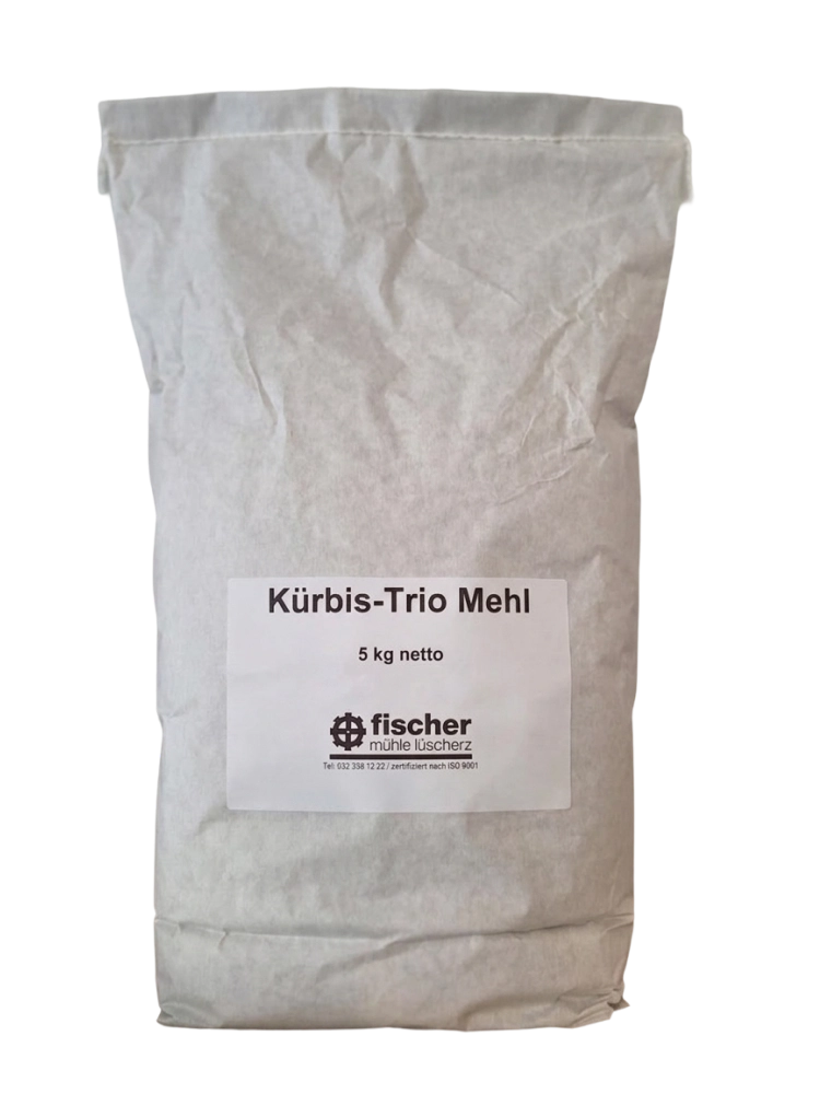 Kürbis-Trio Mehl