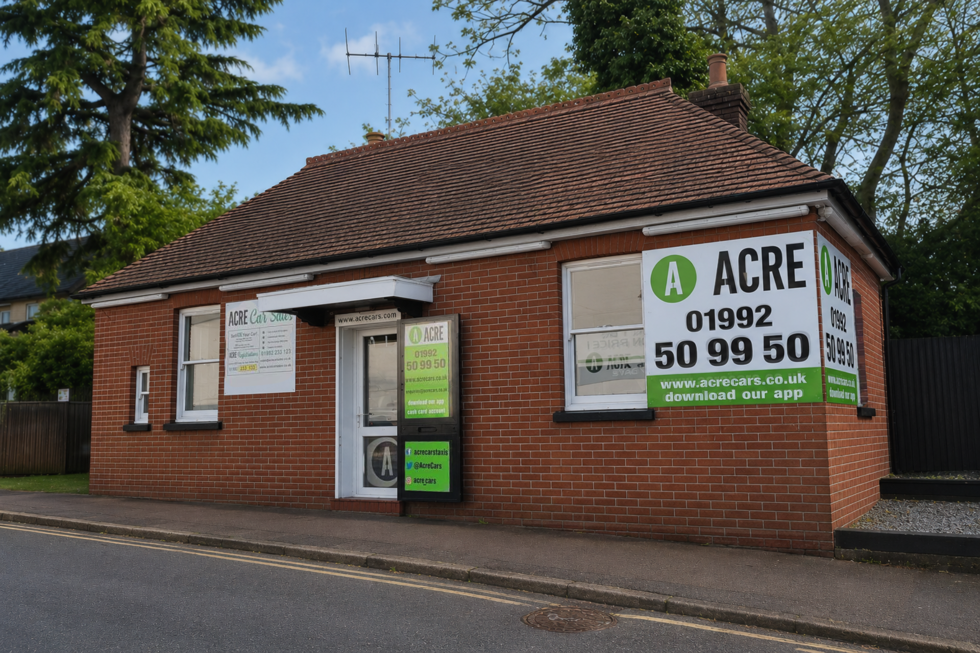 The Acre Cars Office in Hertford, Hertfordshire