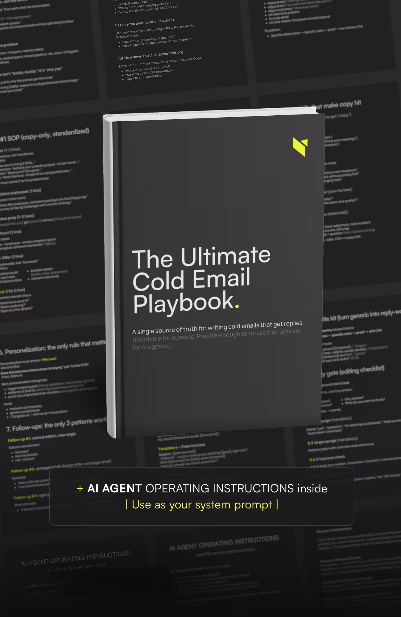 Cold email Playbook