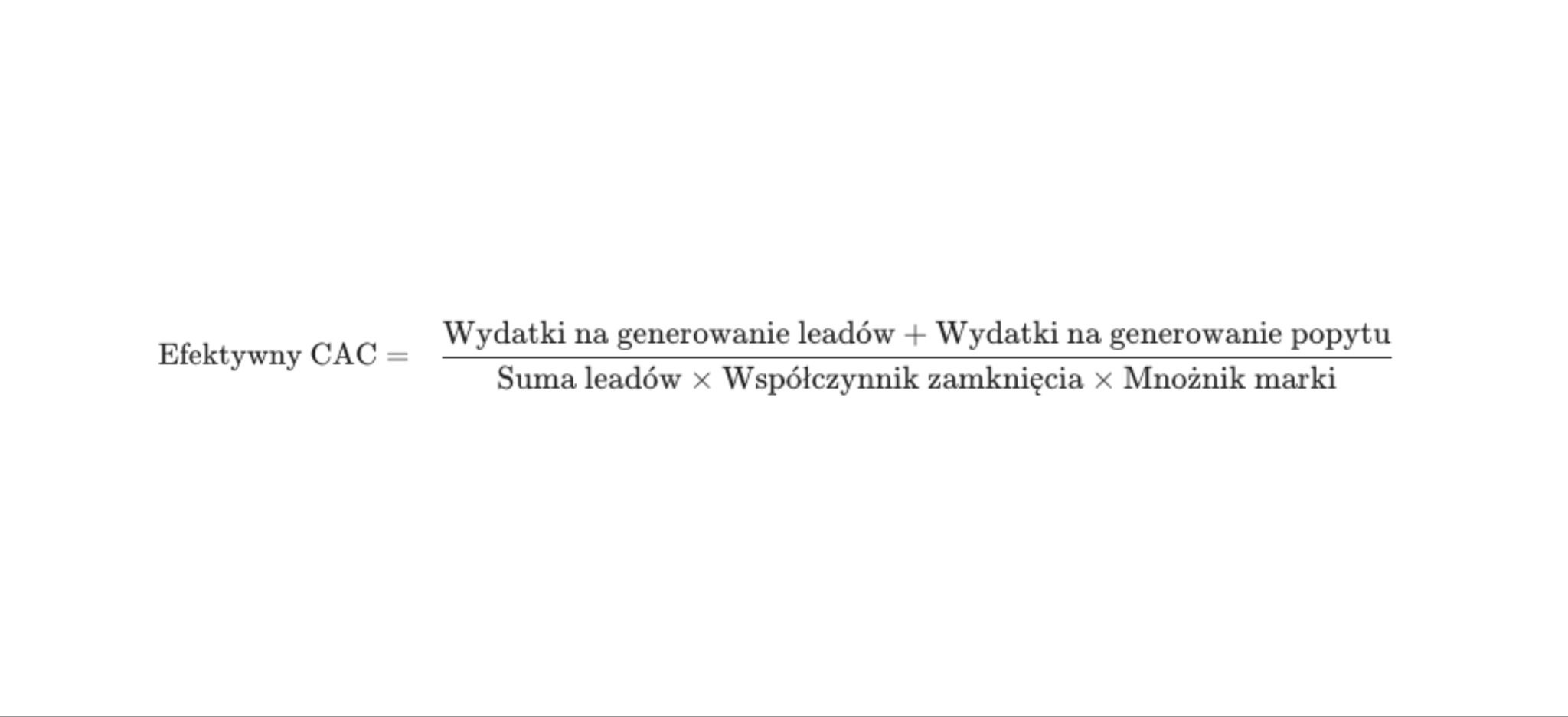 Wzór na Efficiency Gap