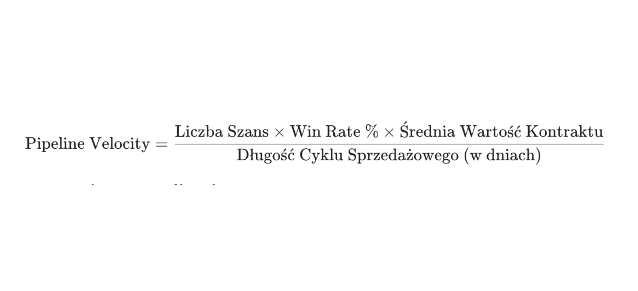 Zoptymalizowana prędkość lejka