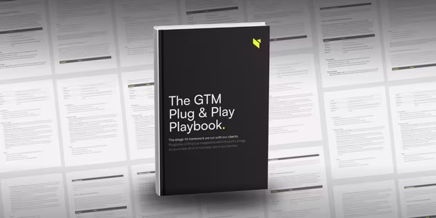 Plug and Play GTM Playbook