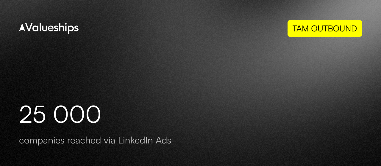 How we mapped Valueships' full addressable market and put 25,000 companies within reach on LinkedIn Ads?
