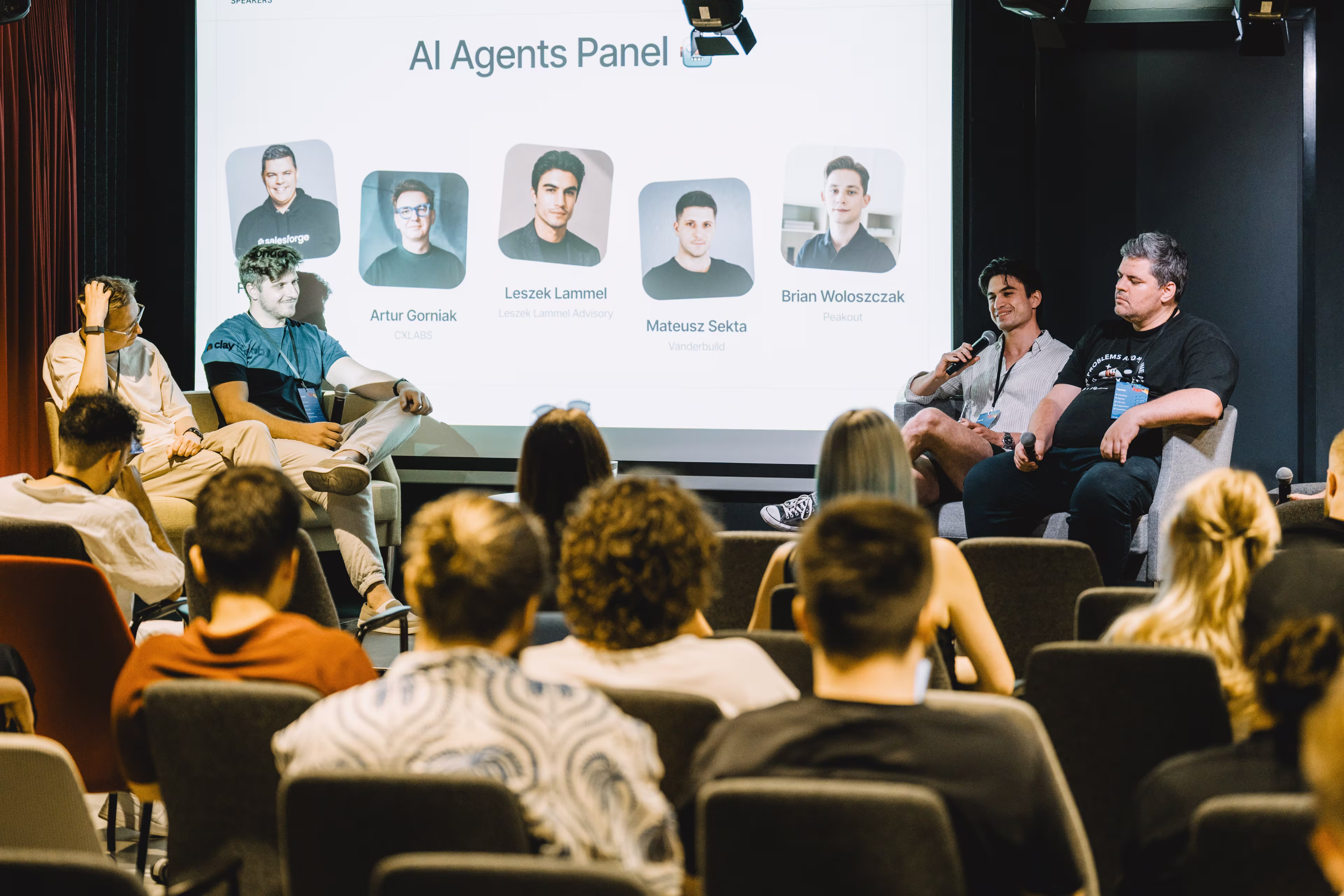 Panel o agentach AI, Clay Club Warsaw