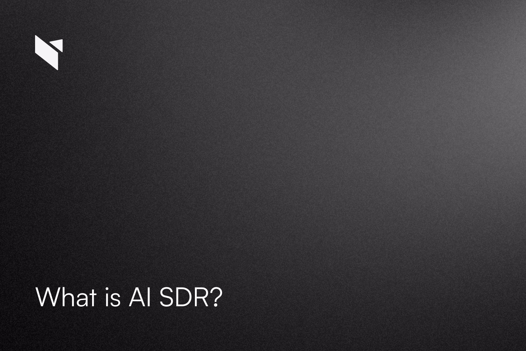 What Is an AI SDR? And Why It Isn't a GTM Engineer