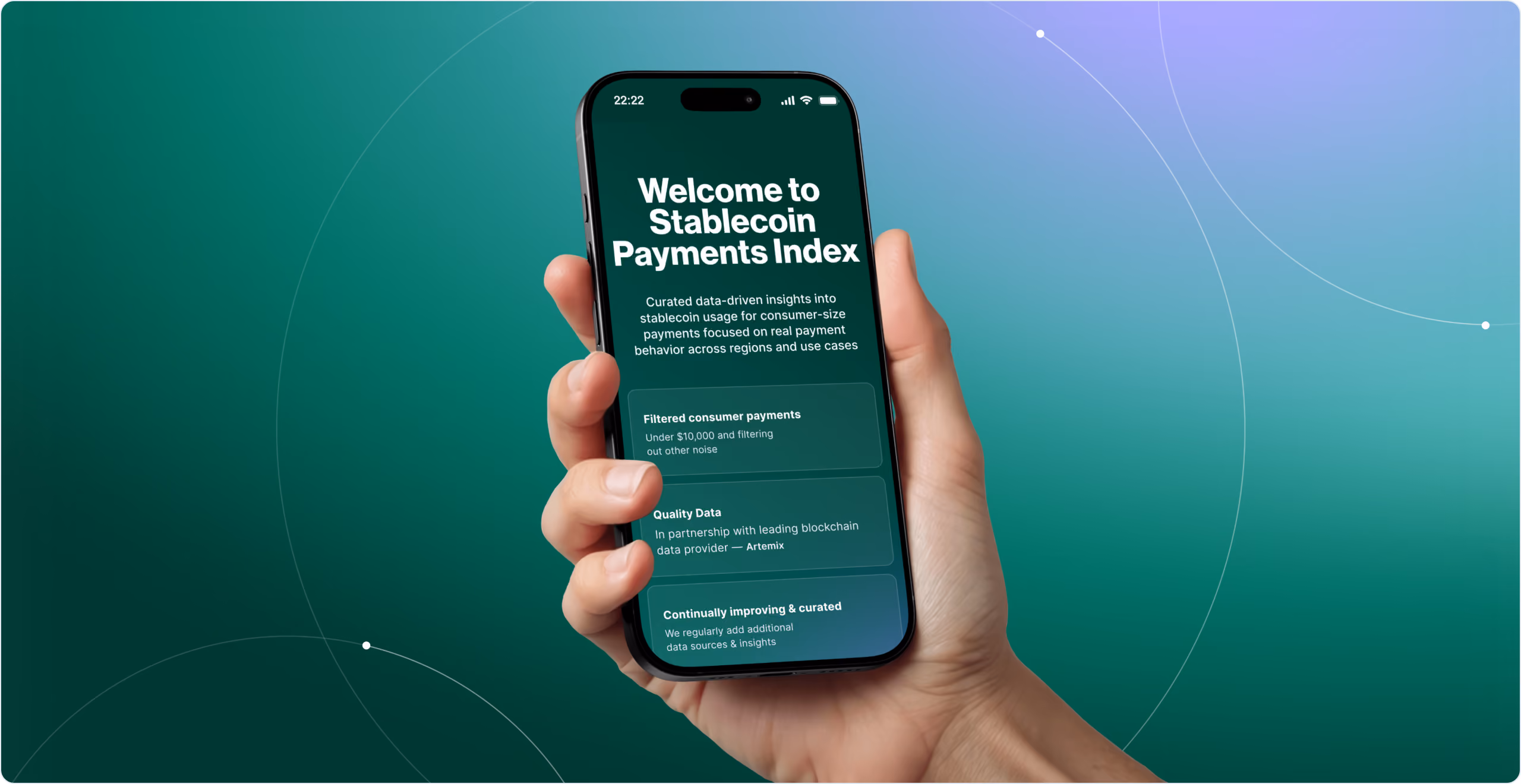 Illustration of stablecoin payments moving through an exchange