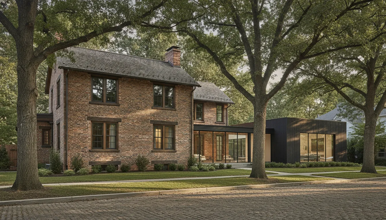 Restored historic Des Moines home with original character and modern updates