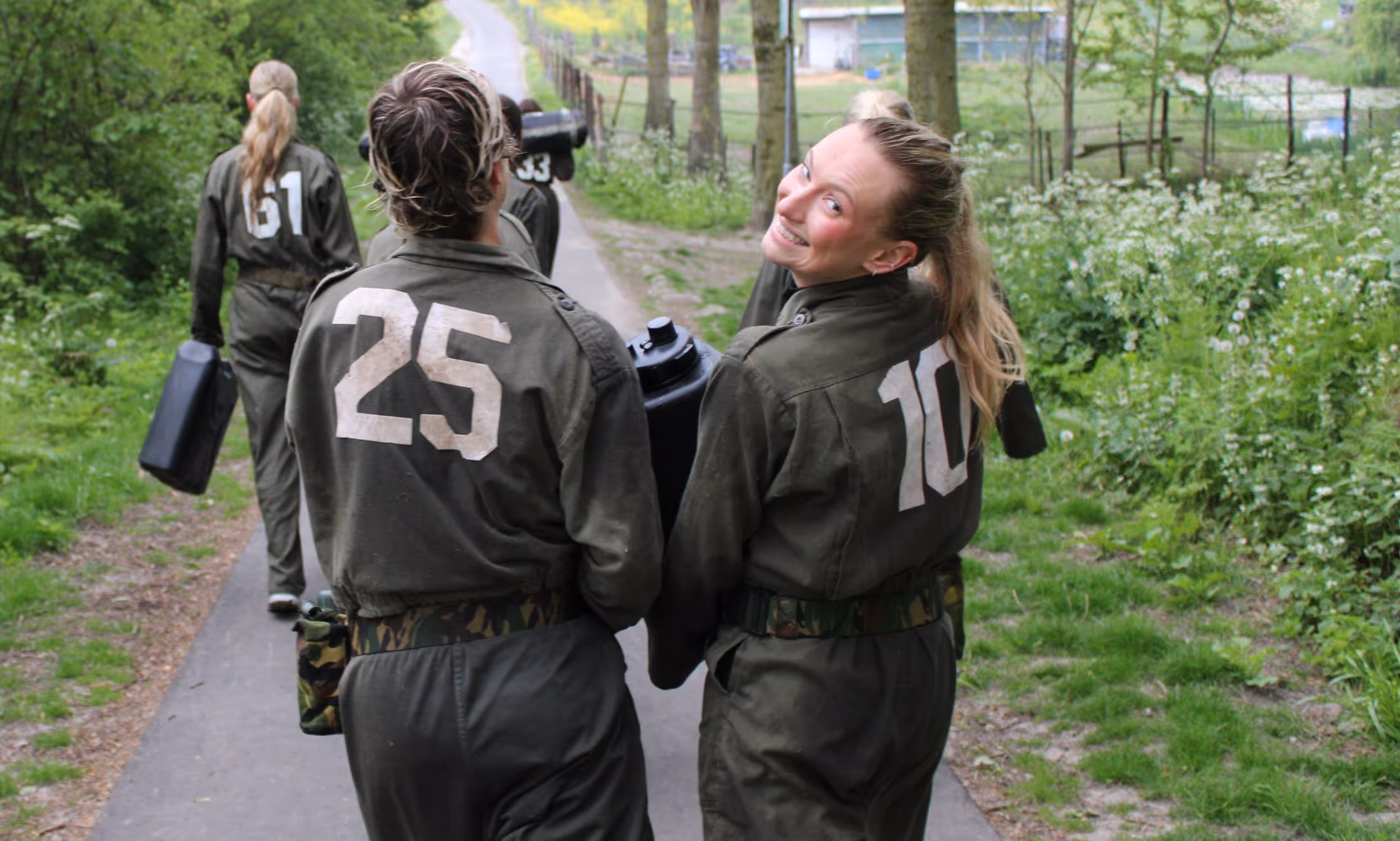 Vrouwen in een bedrijfstraining
