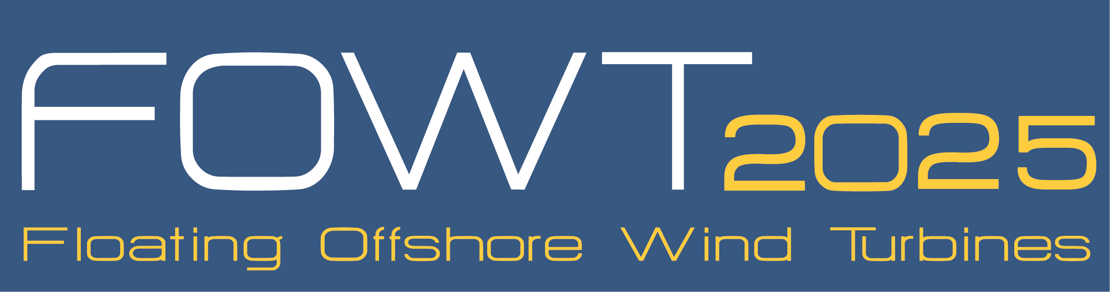 Official logo FOWT 2025