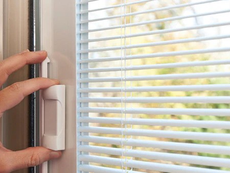 Glass options and interior blinds