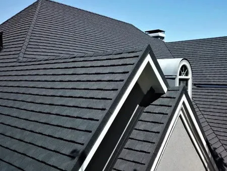 Stone coated metal roofing