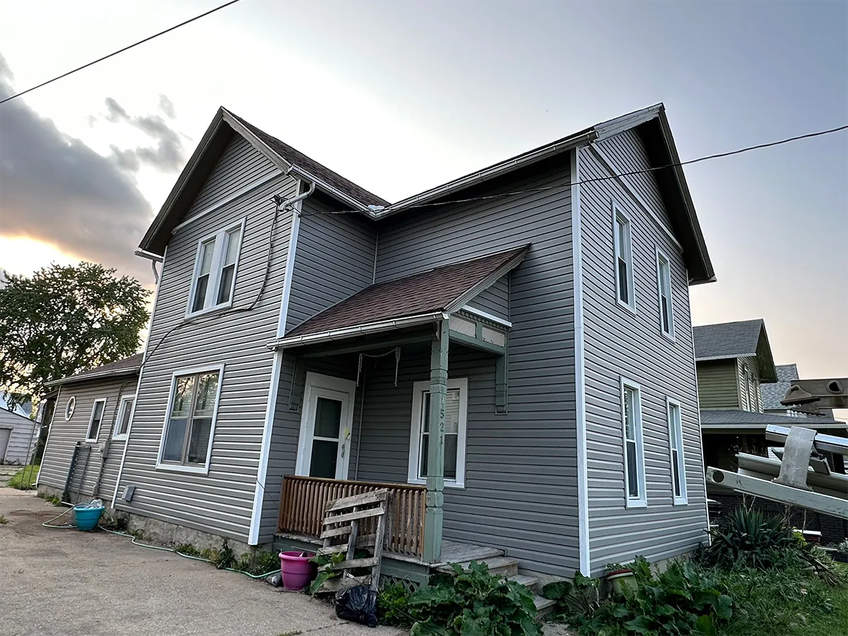 Great Lakes Home Remodeling siding project, after