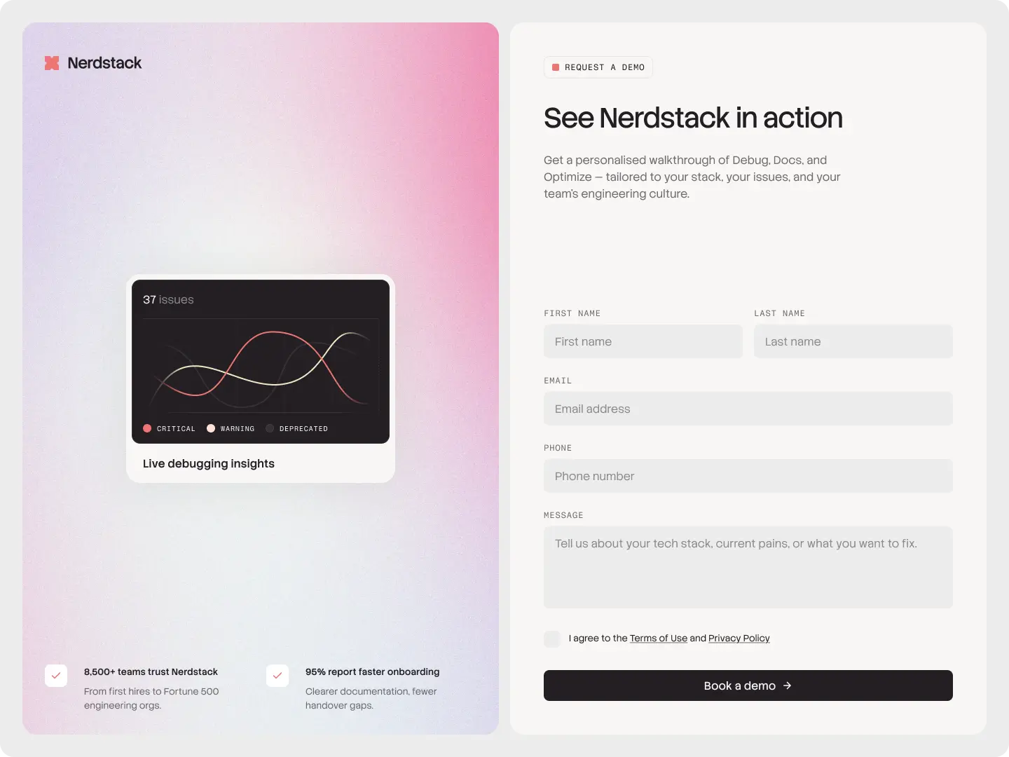 Book a demo