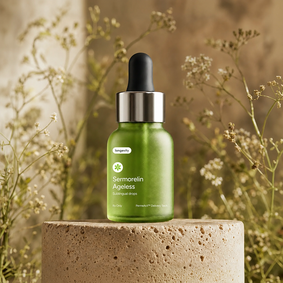 Sermorelin Ageless Sublingual Drops