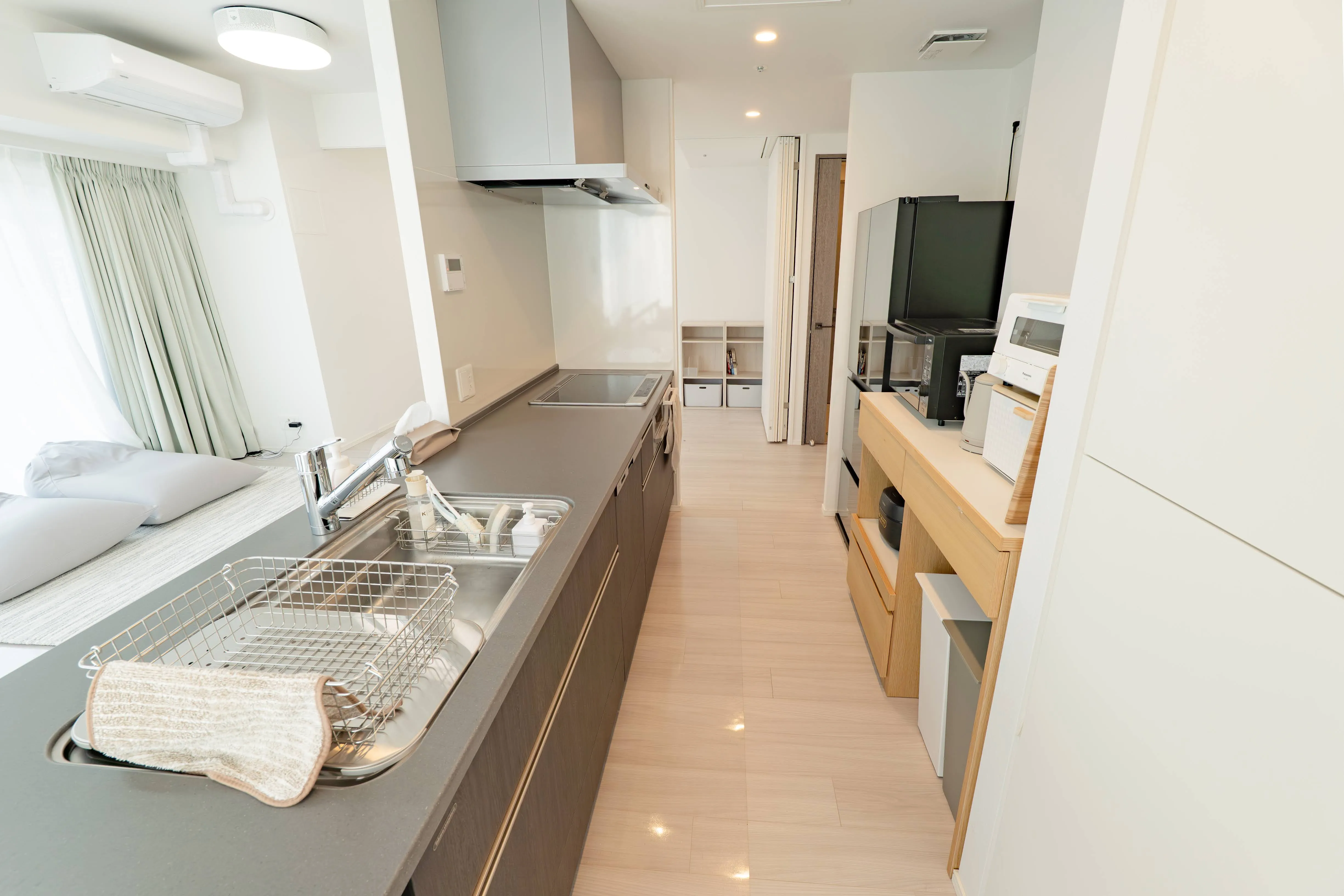 Kitchen of Room 911 at ONE Sapporo Station Tower.