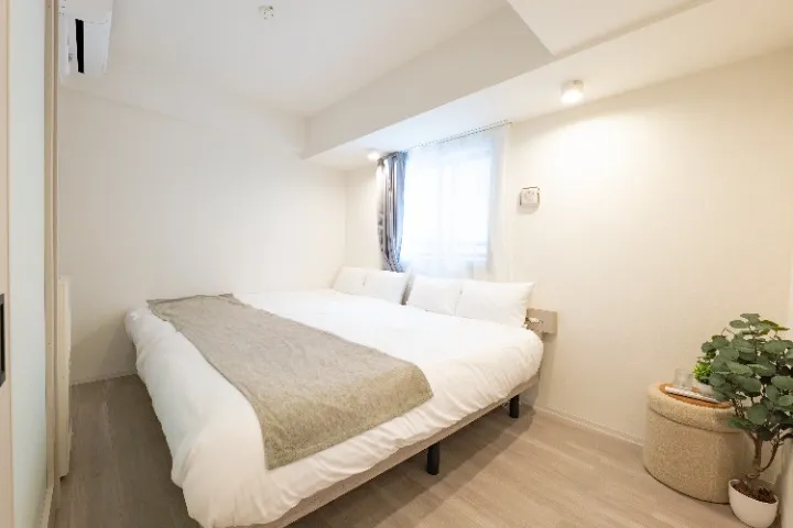 Bedroom of Room 201 at Mondo Mio Sapporo Odori Minami 2-jo.
