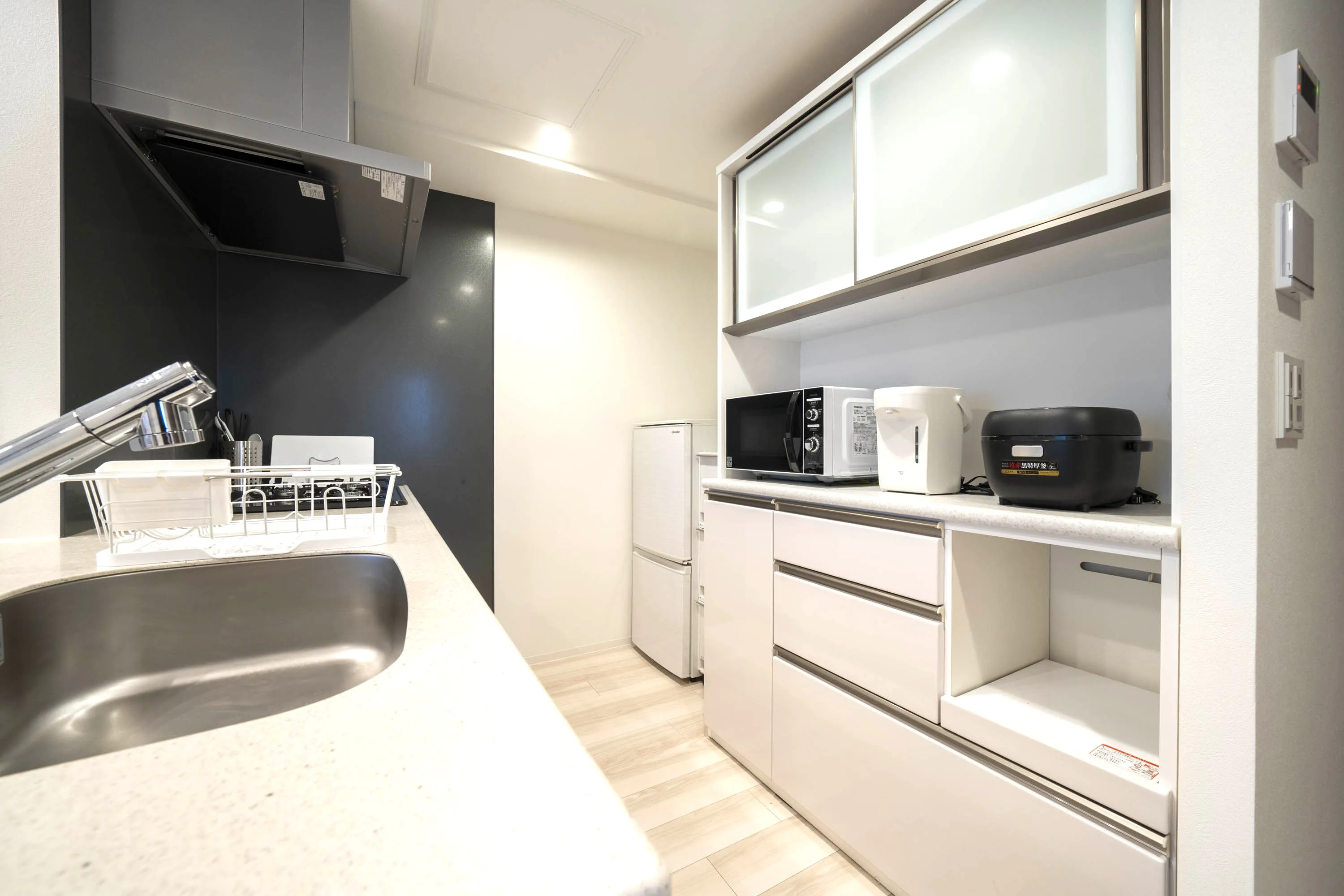 Kitchen of Room 802 at Mondo Mio Sapporo Odori Minami 3-jo.