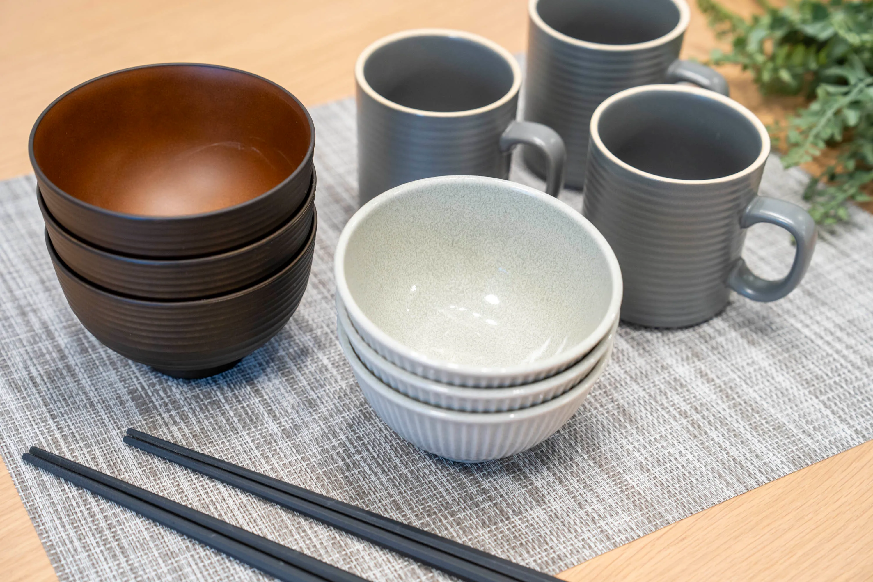 Tableware of Room 802 at Mondo Mio Sapporo Odori Minami 3-jo.